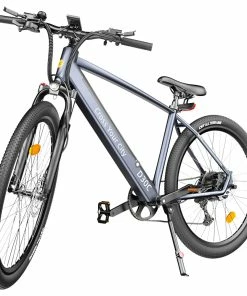 ADO D30C 36V 10.4Ah 250W 27.5in Electric Power Assist Bicycle 25km/h Max Speed 90km Mileage 9 Speed City Electric Bike Grey -rockbros-shop 0e950b232fff4b329a9e297e9eee3186 497795 2