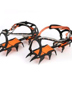 12 Teeth Ice Crampons Winter Snow Boot Shoes Ice Gripper Anti-skid Ice Spikes Snow Traction Cleats -rockbros-shop 12 Teeth Ice Crampons Winter Snow Boot Shoes Ice Gripper 518101 2