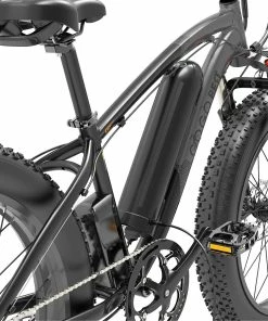 GOGOBEST GF600 Electric Bike 48V 13Ah Battery 1000W Motor 26x4.0 Inch Fat Tire Max Speed 40Km/h 110KM Power-assisted Mileage Range LCD Display IP54 Waterproof Aluminum Alloy Frame Shimano 7-speed Shift - Black Grey -rockbros-shop 146f34a28d214bf6a9d6717f0334e5d7 519226 3