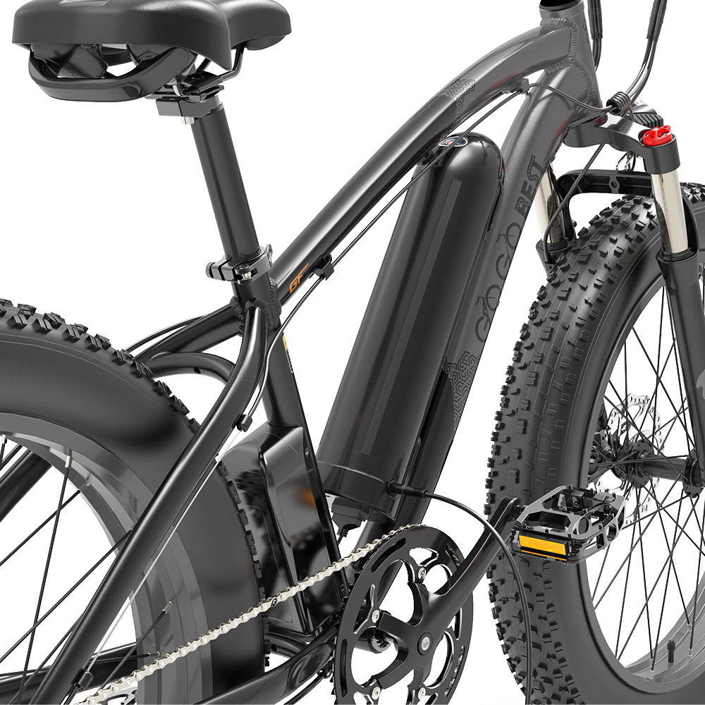 GOGOBEST GF600 Electric Bike 48V 13Ah Battery 1000W Motor 26x4.0 inch Fat Tire Max Speed 40Km/h 110KM Power-assisted mileage Range LCD Display IP54 Waterproof Aluminum Alloy Frame Shimano 7-speed Shift - Black Grey GOGOBEST GF600 Electric Bike 48V 13Ah Battery 1000W Motor 26x4.0 Inch Fat Tire Max Speed 40Km/h 110KM Power-assisted Mileage Range LCD Display IP54 Waterproof Aluminum Alloy Frame Shimano 7-speed Shift - Black Grey -rockbros-shop 146f34a28d214bf6a9d6717f0334e5d7 519226 3