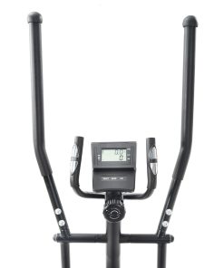 Merax Indoor Ergonomic Exercise Bike Elliptical Machine 8-level Resistance Adjustment Magnetic Brake System Non-slip Pedal LCD Display Maximum Load 120kg - Red -rockbros-shop 1dc6b91418be4f89b979babdd8e5be32 475037 2