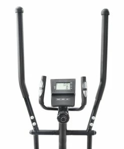 Merax Indoor Ergonomic Exercise Bike Elliptical Machine 8-level Resistance Adjustment Magnetic Brake System Non-slip Pedal LCD Display Maximum Load 120kg - Red -rockbros-shop 1dc6b91418be4f89b979babdd8e5be32 475037 2