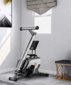 Folding Rowing Machine LCD Display Tablet Shelf 8 Levels Resistance Smooth Belt Drive Max Load 120kg Cardio Workout Indoor Exercise Training Fitness - Grey 4 Folding Rowing Machine LCD Display Tablet Shelf 8 Levels Resistance Smooth Belt Drive Max Load 120kg Cardio Workout Indoor Exercise Training Fitness - Grey -rockbros-shop 2019 Folding Fitness Rowing Machine Grey 902221