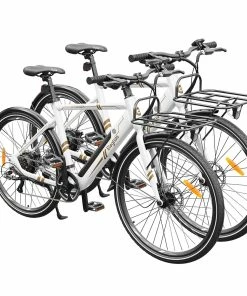 2PCS ELEGLIDE Citycrosser Electric Bike 700*38C CST Tires 250W Motor 25Km/h Speed 36V 10Ah Battery Moped Bike 75KM Range Shimano 7-Speed Gear Dual Disc Brake Torque Sensor