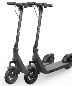 2PCS ELEGLIDE Coozy Electric Scooter 10 Inch Pneumatic Tires 350W Motor 25km/h Max Speed 36V 12.5Ah Battery 55km Range 120KG Max Load LED Digital Display IPX5 Waterproof APP Control