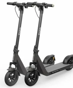 2PCS ELEGLIDE Coozy Electric Scooter 10 Inch Pneumatic Tires 350W Motor 25km/h Max Speed 36V 12.5Ah Battery 55km Range 120KG Max Load LED Digital Display IPX5 Waterproof APP Control