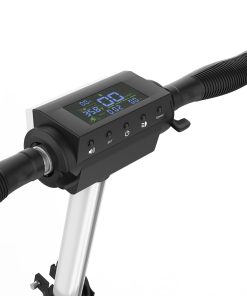 [Set Of Two] KUGOO S1 Folding Electric Scooter 350W Motor LCD Display Screen 3 Speed Modes 8.0 Inches Solid Rear Anti-Skid Tire - Black -rockbros-shop 2pcs kugoo s1 folding electric scooter 350w motor 8 0 inch tire black 1574132507906