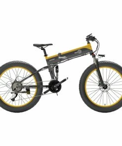 BEZIOR X1500 Folding Electric Mountain Bike 26*4.0 Inch Fat Tires 12.8Ah 48V 1500W 40Km/h 100KM Mileage Max Load 200KG Shimano 27-Speed Shifter - Black Yellow 9 BEZIOR X1500 Folding Electric Mountain Bike 26*4.0 Inch Fat Tires 12.8Ah 48V 1500W 40Km/h 100KM Mileage Max Load 200KG Shimano 27-Speed Shifter - Black Yellow -rockbros-shop 3e672b1bd39e4e13bb02d4034e2d9585 519196 2