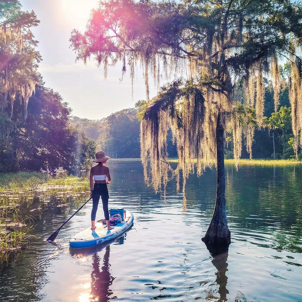 FunWater Polar Bear 320*83*15 Inch Inflatable Stand Up Paddling Board Adjustable Maximum Load 150kg 5 FunWater Polar Bear 320*83*15 Inch Inflatable Stand Up Paddling Board Adjustable Maximum Load 150kg - Image 3