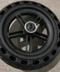 Rear Wheel 8.5 Inch Solid Honeycomb Tire For KUGOO KIRIN ES2 - Black