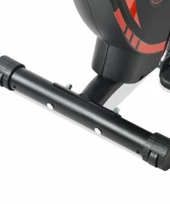 Merax Indoor Ergonomic Exercise Bike Seat Adjustment 8-level Resistance Adjustment LCD Display Maximum Load 120kg - Red -rockbros-shop 435137580f824305875b74b083d8b9f8 475035 4