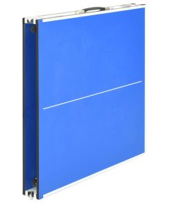 5 Feet Ping Pong Table With Net 152x76x66 Cm Blue -rockbros-shop 5 Feet Ping Pong Table with Net 152x76x66 cm Blue 428628 4