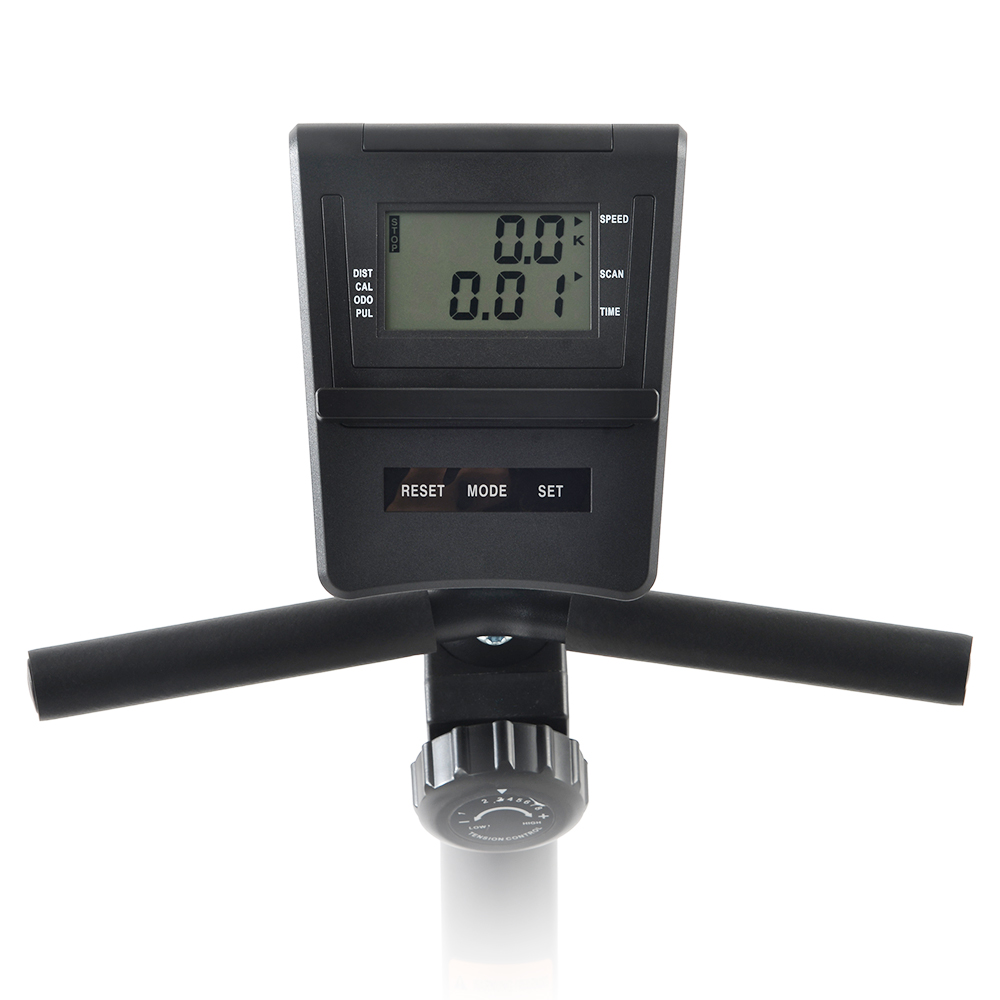 Merax Indoor Ergonomic Exercise Bike Seat Adjustment 8-level Resistance Adjustment LCD Display Maximum Load 120kg - Red Merax Indoor Ergonomic Exercise Bike Seat Adjustment 8-level Resistance Adjustment LCD Display Maximum Load 120kg - Red -rockbros-shop 5767edf667714e0e80c101590b5fc368 475035 5