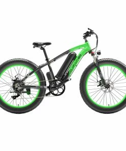 GOGOBEST GF600 Electric Bike 48V 13Ah Battery 1000W Motor 26x4.0 Inch Fat Tire Max Speed 40Km/h 110KM Power-assisted Mileage Range LCD Display IP54 Waterproof Aluminum Alloy Frame Shimano 7-speed Shift - Black Green -rockbros-shop 5a3bebc24f584d17b1b4f183c183f12f 519227 3