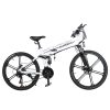 Samebike LO26-II Portable Folding Smart Electric Moped Bike 500W Motor Max 35km/h 26 Inch Tire - White 1 Samebike LO26-II Portable Folding Smart Electric Moped Bike 500W Motor Max 35km/h 26 Inch Tire - White -rockbros-shop 65b513cff0da4e7a892509fa783bc8fb 516990 0
