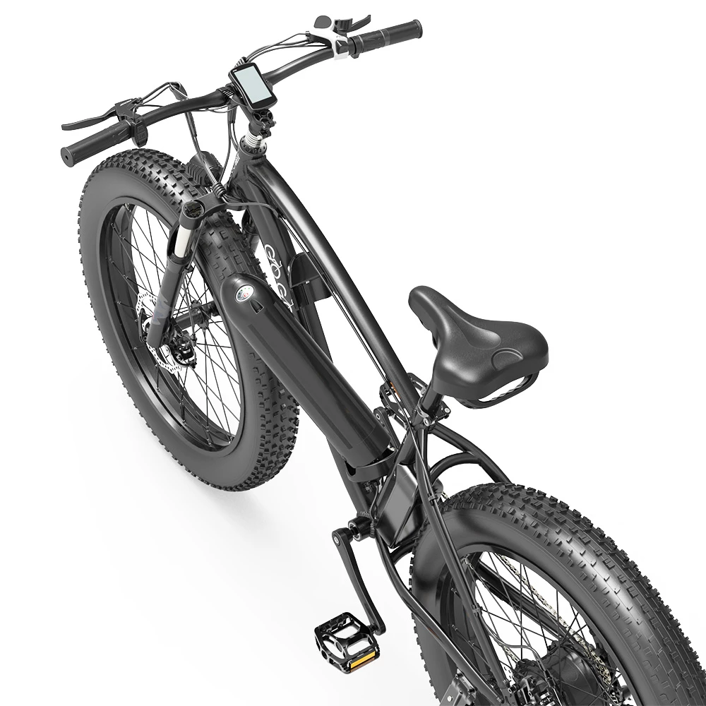 GOGOBEST GF600 Electric Bike 48V 13Ah Battery 1000W Motor 26x4.0 Inch Fat Tire Max Speed 40Km/h 110KM Power-assisted Mileage Range LCD Display IP54 Waterproof Aluminum Alloy Frame Shimano 7-speed Shift - Black Grey 5 GOGOBEST GF600 Electric Bike 48V 13Ah Battery 1000W Motor 26x4.0 Inch Fat Tire Max Speed 40Km/h 110KM Power-assisted Mileage Range LCD Display IP54 Waterproof Aluminum Alloy Frame Shimano 7-speed Shift - Black Grey - Image 3