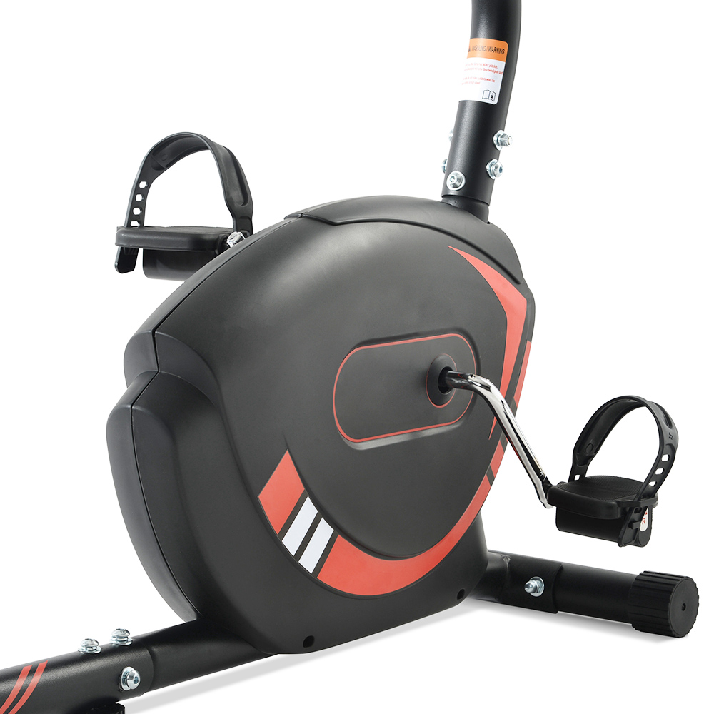 Merax Indoor Ergonomic Exercise Bike Seat Adjustment 8-level Resistance Adjustment LCD Display Maximum Load 120kg - Red Merax Indoor Ergonomic Exercise Bike Seat Adjustment 8-level Resistance Adjustment LCD Display Maximum Load 120kg - Red -rockbros-shop 715e489824214f75a161fa2a4afa0fc3 475035 3