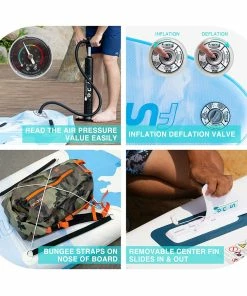 FunWater Polar Bear 320*83*15 Inch Inflatable Stand Up Paddling Board Adjustable Maximum Load 150kg 12 FunWater Polar Bear 320*83*15 Inch Inflatable Stand Up Paddling Board Adjustable Maximum Load 150kg -rockbros-shop 94ea6797800d48a2ac51d6ca15e01ed5 500280 4