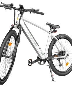 ADO D30C 36V 10.4Ah 250W 27.5in Electric Power Assist Bicycle 25km/h Max Speed 90km Mileage 9 Speed City Electric Bike Silver -rockbros-shop 98a20db5907c45b8a8ed45560cde42d5 497794 5