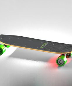 Xiaomi ACTON R1 Electric Skateboard Bluetooth Smart Remote Control LED Light Up To 12KM Range Canadian Maple Wood - Grey Green -rockbros-shop ACTON R1 Smart Remote Control Electric Skateboard 908326