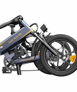 ADO A16 XE Folding Electric Bike 250W Geared Hub Motor 36V 7.5Ah Battery For 43 Mile Range 25km/h Max Speed - Grey 13 ADO A16 XE Folding Electric Bike 250W Geared Hub Motor 36V 7.5Ah Battery For 43 Mile Range 25km/h Max Speed - Grey -rockbros-shop ADO A16 XE Folding Electric Bike 250W Geared Hub Motor Grey 517839 5