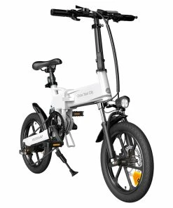 ADO A16 XE Folding Electric Bike 250W Geared Hub Motor 36V 7.5Ah Battery For 43 Mile Range 25km/h Max Speed - White -rockbros-shop ADO A16 XE Folding Electric Bike 250W Geared Hub Motor White 517838 2