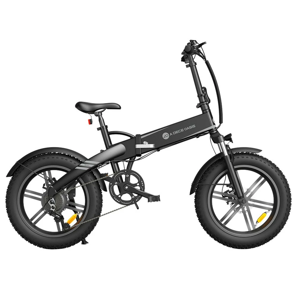 ADO A20F Beast Foldable E-Bike 20*4.0 Inch Fat Tire 250W Motor 25Km/h Speed 36V 14.5Ah Battery For 120KM Range Torque Sensor Shimano 7 Speed Dual Hydraulic Disc Brake IPX5 Waterproof IPS Color Display With ADO EBIKE App Control - Black 4 ADO A20F Beast Foldable E-Bike 20*4.0 Inch Fat Tire 250W Motor 25Km/h Speed 36V 14.5Ah Battery For 120KM Range Torque Sensor Shimano 7 Speed Dual Hydraulic Disc Brake IPX5 Waterproof IPS Color Display With ADO EBIKE App Control - Black - Image 2
