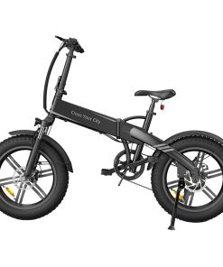 ADO A20F Beast Foldable E-Bike 20*4.0 Inch Fat Tire 250W Motor 25Km/h Speed 36V 14.5Ah Battery For 120KM Range Torque Sensor Shimano 7 Speed Dual Hydraulic Disc Brake IPX5 Waterproof IPS Color Display With ADO EBIKE App Control - Black -rockbros-shop ADO A20F Beast Foldable E bike Black 519486 1