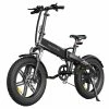 ADO A20F Beast Foldable E-Bike 20*4.0 Inch Fat Tire 250W Motor 25Km/h Speed 36V 14.5Ah Battery For 120KM Range Torque Sensor Shimano 7 Speed Dual Hydraulic Disc Brake IPX5 Waterproof IPS Color Display With ADO EBIKE App Control - Black 2 ADO A20F Beast Foldable E-Bike 20*4.0 Inch Fat Tire 250W Motor 25Km/h Speed 36V 14.5Ah Battery For 120KM Range Torque Sensor Shimano 7 Speed Dual Hydraulic Disc Brake IPX5 Waterproof IPS Color Display With ADO EBIKE App Control - Black -rockbros-shop ADO A20F Beast Foldable E bike Black 519486 3