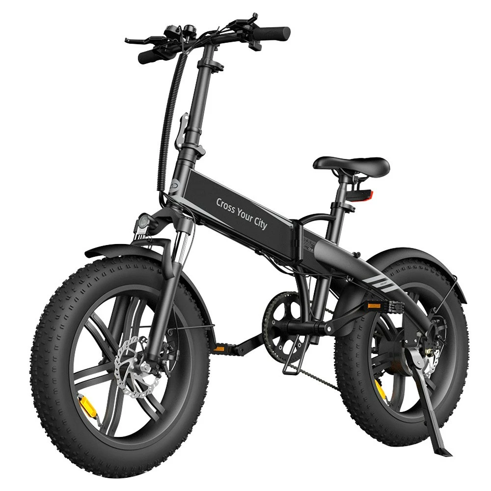 ADO A20F Beast Foldable E-Bike 20*4.0 Inch Fat Tire 250W Motor 25Km/h Speed 36V 14.5Ah Battery For 120KM Range Torque Sensor Shimano 7 Speed Dual Hydraulic Disc Brake IPX5 Waterproof IPS Color Display With ADO EBIKE App Control - Black 3 ADO A20F Beast Foldable E-Bike 20*4.0 Inch Fat Tire 250W Motor 25Km/h Speed 36V 14.5Ah Battery For 120KM Range Torque Sensor Shimano 7 Speed Dual Hydraulic Disc Brake IPX5 Waterproof IPS Color Display With ADO EBIKE App Control - Black