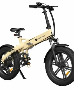 ADO A20F Beast Foldable E-Bike 20*4.0 Inch Fat Tire 250W Motor 25Km/h Speed 36V 14.5Ah Battery For 120KM Range Torque Sensor Shimano 7 Speed Dual Hydraulic Disc Brake IPX5 Waterproof IPS Color Display With ADO EBIKE App Control - Sand -rockbros-shop ADO A20F Beast Foldable E bike Sand 519488 2
