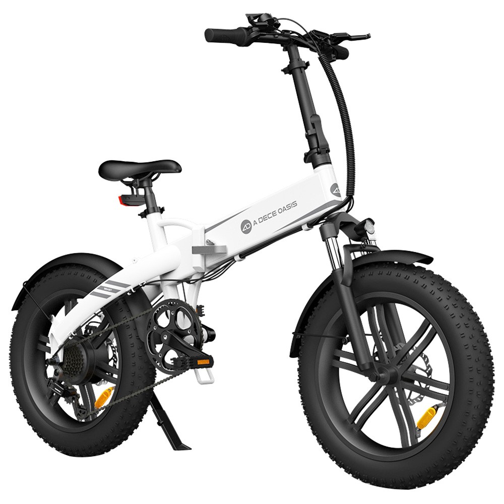 ADO A20F Beast Foldable E-Bike 20*4.0 Inch Fat Tire 250W Motor 25Km/h Speed 36V 14.5Ah Battery for 120KM Range Torque Sensor Shimano 7 Speed Dual Hydraulic Disc Brake IPX5 Waterproof IPS Color Display with ADO EBIKE App Control - White ADO A20F Beast Foldable E-Bike 20*4.0 Inch Fat Tire 250W Motor 25Km/h Speed 36V 14.5Ah Battery For 120KM Range Torque Sensor Shimano 7 Speed Dual Hydraulic Disc Brake IPX5 Waterproof IPS Color Display With ADO EBIKE App Control - White -rockbros-shop ADO A20F Beast Foldable E bike White 519487 2