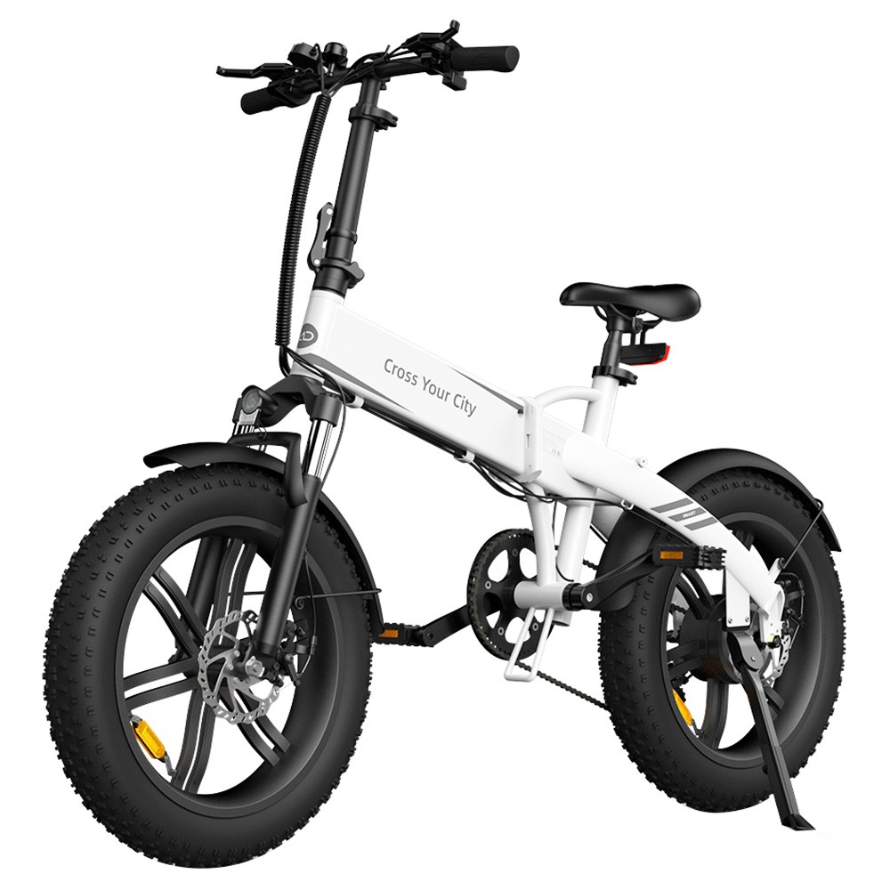 ADO A20F Beast Foldable E-Bike 20*4.0 Inch Fat Tire 250W Motor 25Km/h Speed 36V 14.5Ah Battery for 120KM Range Torque Sensor Shimano 7 Speed Dual Hydraulic Disc Brake IPX5 Waterproof IPS Color Display with ADO EBIKE App Control - White ADO A20F Beast Foldable E-Bike 20*4.0 Inch Fat Tire 250W Motor 25Km/h Speed 36V 14.5Ah Battery For 120KM Range Torque Sensor Shimano 7 Speed Dual Hydraulic Disc Brake IPX5 Waterproof IPS Color Display With ADO EBIKE App Control - White -rockbros-shop ADO A20F Beast Foldable E bike White 519487 3