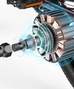 ADO D30 Electric Bicycle 250W Motor Max Speed 25km/h 36V 10.4AH 90km Max Range - Gray -rockbros-shop ADO D30 Electric Bicycle Gray 498082 5