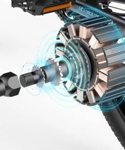 ADO D30 Electric Bicycle 250W Motor Max Speed 25km/h 36V 10.4AH 90km Max Range - Gray -rockbros-shop ADO D30 Electric Bicycle Gray 498082 5