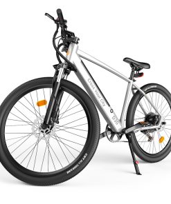 ADO D30C Electric Power Assist Bicycle 36V 10.4Ah Battery 250W Motor 27.5 Inch Tire 25Km/h Max Speed 90KM Mileage Shimano 9-Speed Gear Dual Hydraulic Disc Brakes - White -rockbros-shop ADO D30C 36V 10 4Ah Battery 250W Motor Electric Bike White 518399 5