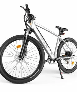 ADO D30C Electric Power Assist Bicycle 36V 10.4Ah Battery 250W Motor 27.5 Inch Tire 25Km/h Max Speed 90KM Mileage Shimano 9-Speed Gear Dual Hydraulic Disc Brakes - White -rockbros-shop ADO D30C 36V 10 4Ah Battery 250W Motor Electric Bike White 518399 5
