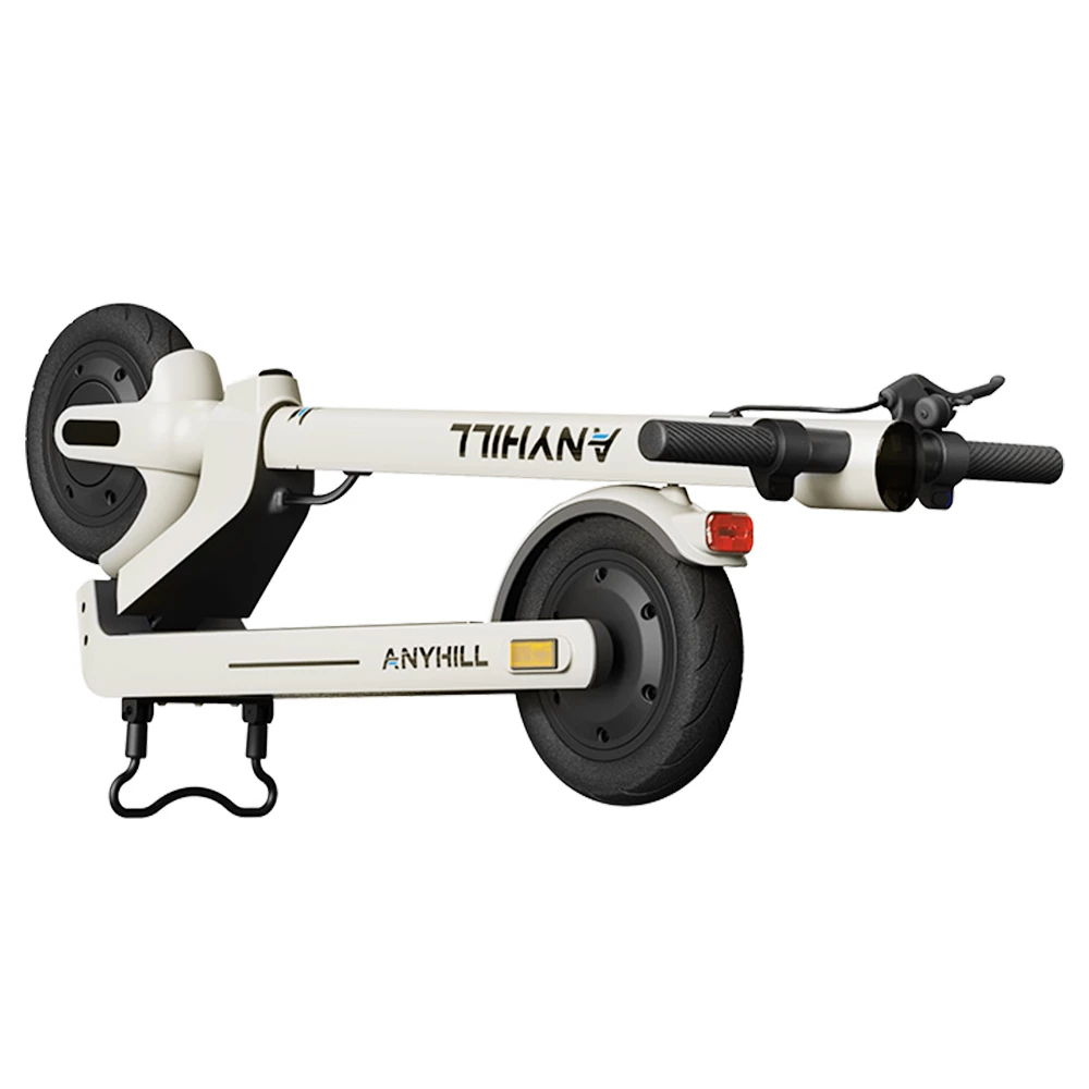 ANYHILL UM-2 Electric Scooter 10'' Pneumatic Tire 36V 10Ah Battery Rated 450W Motor 31km/h Max Speed - White 6 ANYHILL UM-2 Electric Scooter 10'' Pneumatic Tire 36V 10Ah Battery Rated 450W Motor 31km/h Max Speed - White - Image 4