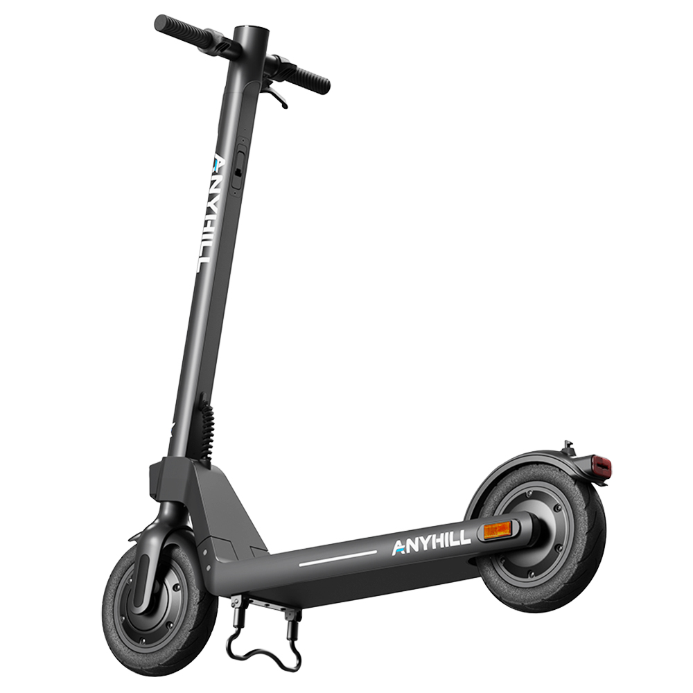 ANYHILL UM-2 Electric Scooter 10'' Pneumatic Tire 36V 10Ah Battery Rated 450W Motor 31km/h Max Speed - Black ANYHILL UM-2 Electric Scooter 10'' Pneumatic Tire 36V 10Ah Battery Rated 450W Motor 31km/h Max Speed - Black -rockbros-shop ANYHILL UM 2 Electric Scooter Black 509263 1