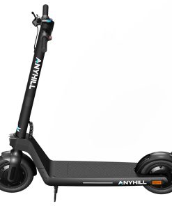 ANYHILL UM-2 Electric Scooter 10'' Pneumatic Tire 36V 10Ah Battery Rated 450W Motor 31km/h Max Speed - Black 4 ANYHILL UM-2 Electric Scooter 10'' Pneumatic Tire 36V 10Ah Battery Rated 450W Motor 31km/h Max Speed - Black -rockbros-shop ANYHILL UM 2 Electric Scooter Black 509263 2