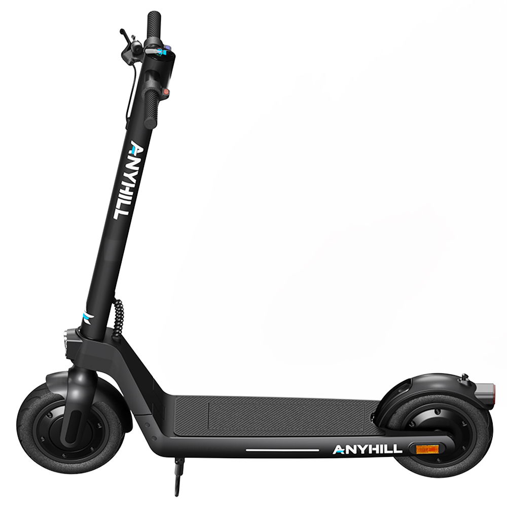 ANYHILL UM-2 Electric Scooter 10'' Pneumatic Tire 36V 10Ah Battery Rated 450W Motor 31km/h Max Speed - Black ANYHILL UM-2 Electric Scooter 10'' Pneumatic Tire 36V 10Ah Battery Rated 450W Motor 31km/h Max Speed - Black -rockbros-shop ANYHILL UM 2 Electric Scooter Black 509263 2
