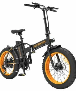 AOSTIRMOTOR A20 Folding Electric Bike 20*4.0 Fat Tire 36V 13Ah Battery 500W Motor 40km/h Max Speed - Orange 9 AOSTIRMOTOR A20 Folding Electric Bike 20*4.0 Fat Tire 36V 13Ah Battery 500W Motor 40km/h Max Speed - Orange -rockbros-shop AOSTIRMOTOR A20 Folding Electric Bike Orange 518047 3