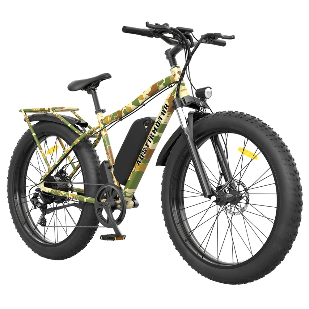 AOSTIRMOTOR S07-E Electric Bike 26*4.0'' Fat Tire 48V 13Ah Battery 750W Motor 7 Speed Shimano Gear - Desert Camo AOSTIRMOTOR S07-E Electric Bike 26*4.0'' Fat Tire 48V 13Ah Battery 750W Motor 7 Speed Shimano Gear - Desert Camo -rockbros-shop AOSTIRMOTOR S07 E Electric Bike 26 4 0 Fat Tire 500493 3