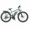 AOSTIRMOTOR S07-F Electric Bike 26*4.0'' Fat Tire 48V 13Ah Battery 750W Motor 7 Speed Shimano Gear - Ocean Blue Camo -rockbros-shop AOSTIRMOTOR S07 F Electric Bike 26 4 0 Fat Tire 500494 0
