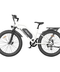AOSTIRMOTOR S07-G Electric Bike 26*4.0 Inch Fat Tire 48V 13Ah Battery 750W Motor 45Km/h Max Speed Shimano 7-Speed Gear Dual Disc Brake - White -rockbros-shop AOSTIRMOTOR S07 G Electric Bike 26 4 0 Fat Tire White 517449 1