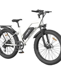 AOSTIRMOTOR S07-G Electric Bike 26*4.0 Inch Fat Tire 48V 13Ah Battery 750W Motor 45Km/h Max Speed Shimano 7-Speed Gear Dual Disc Brake - White -rockbros-shop AOSTIRMOTOR S07 G Electric Bike 26 4 0 Fat Tire White 517449 3