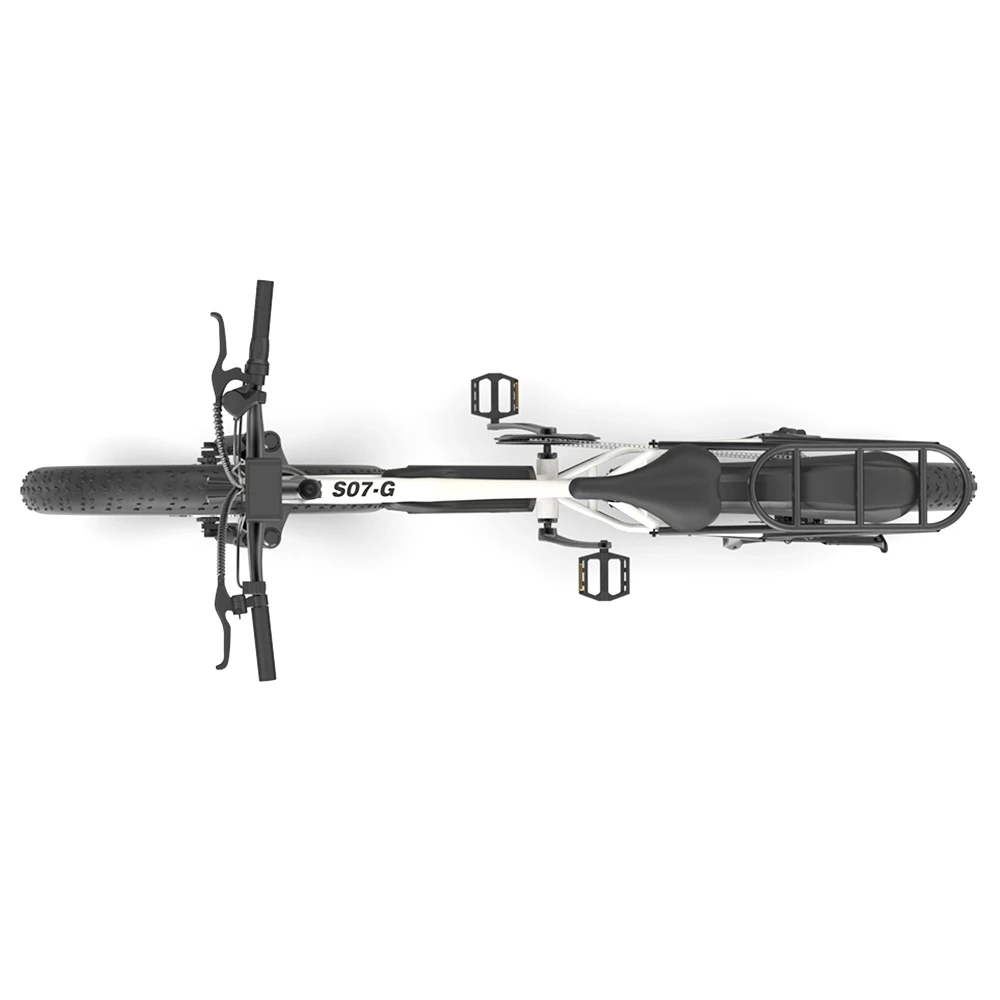 AOSTIRMOTOR S07-G Electric Bike 26*4.0 Inch Fat Tire 48V 13Ah Battery 750W Motor 45Km/h Max Speed Shimano 7-Speed Gear Dual Disc Brake - White 7 AOSTIRMOTOR S07-G Electric Bike 26*4.0 Inch Fat Tire 48V 13Ah Battery 750W Motor 45Km/h Max Speed Shimano 7-Speed Gear Dual Disc Brake - White - Image 5