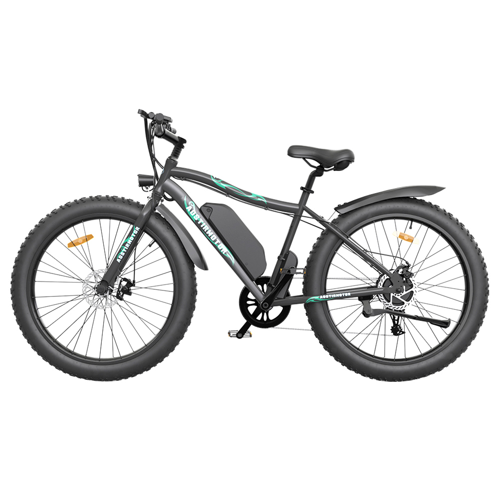 AOSTIRMOTOR S07-P Electric Bike 26*4.0'' Fat Tire 36V 13Ah Battery 500W Motor 7 Speed Shimano Gear AOSTIRMOTOR S07-P Electric Bike 26*4.0'' Fat Tire 36V 13Ah Battery 500W Motor 7 Speed Shimano Gear -rockbros-shop AOSTIRMOTOR S07 P Electric Bike 26 4 0 Fat Tire White 500495 1