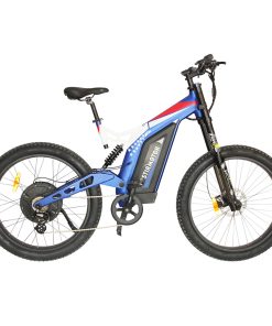 AOSTIRMOTOR S17 1500W Electric Bike 26*3.0'' Fat Tire 48V 20Ah Battery 50km/h Max Speed 7 Speed Shimano Gear