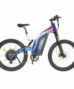 AOSTIRMOTOR S17 1500W Electric Bike 26*3.0'' Fat Tire 48V 20Ah Battery 50km/h Max Speed 7 Speed Shimano Gear